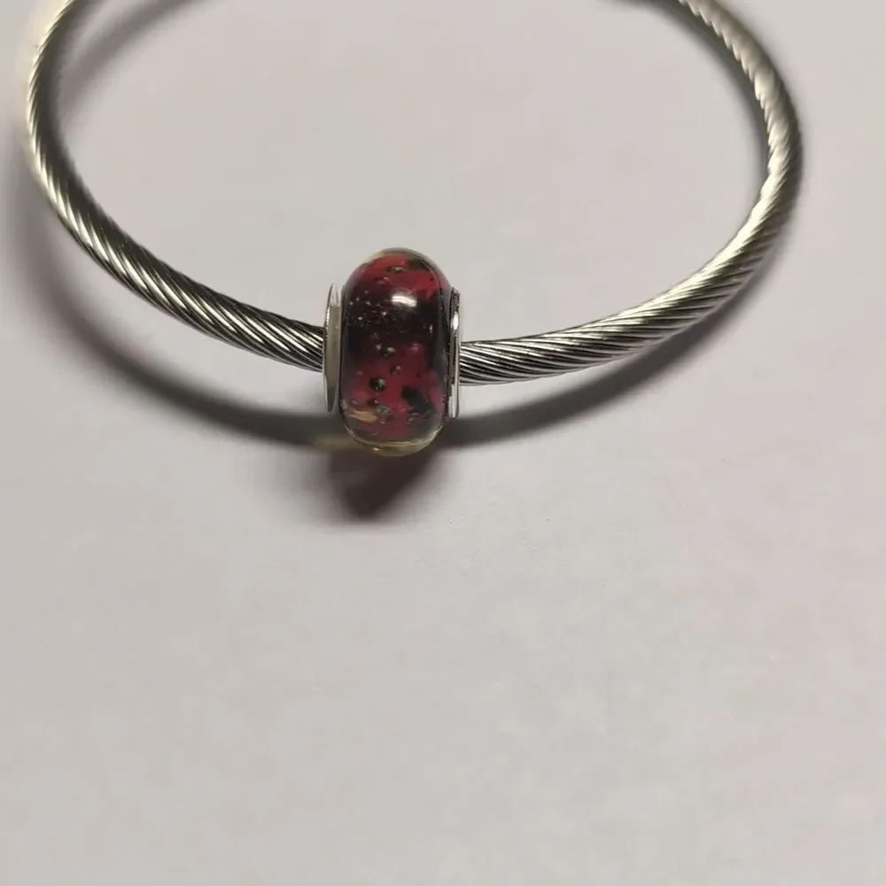 Silver Christmas Charm for Pandora Style‎ Bracelet